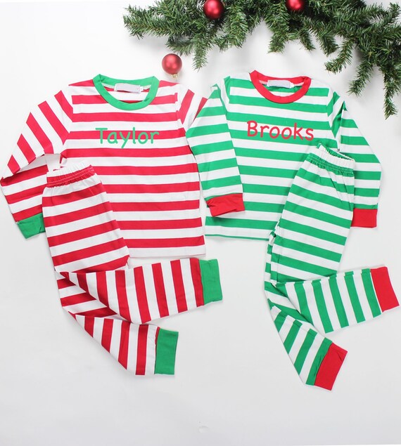 personalised christmas pjs