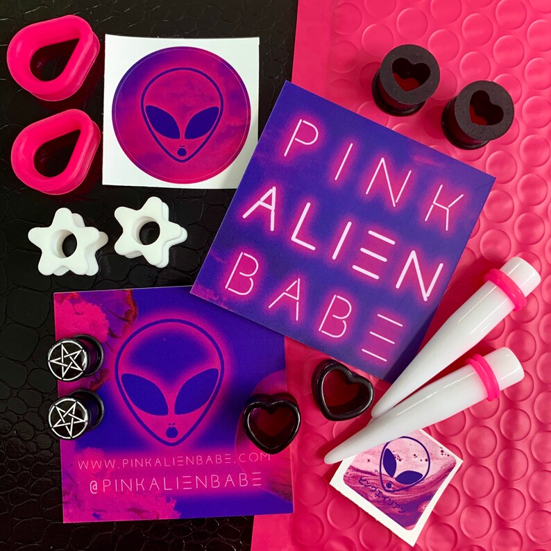 Clear Alien Skinz Soft Silicone Ear Plugs Tunnels Gauges Eyelets Ear Skins Thick Thin 8g 6g 4g 2g 0g 00g 12 916 58 1116 34 78 1