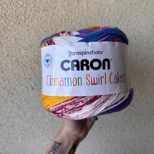 Caron® Cinnamon Swirl Cakes™ Yarn jellybeans