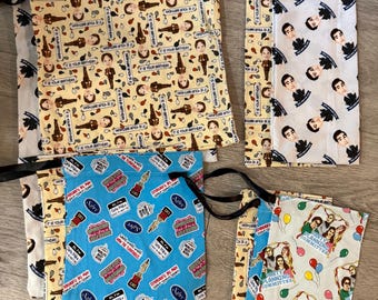 Dunder Mifflin Fabric Gift Bag: The Office Party Favor