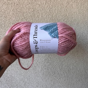 Ringspun™ Yarn by Loops & Threads rose