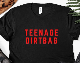 Teenage Dirtbag Unisex T-Shirt, Aesthetic T-Shirt, Pop Punk T-Shirt, Pastel Goth Clothing, Grown Up Emo Kid, Aesthetic Clothing