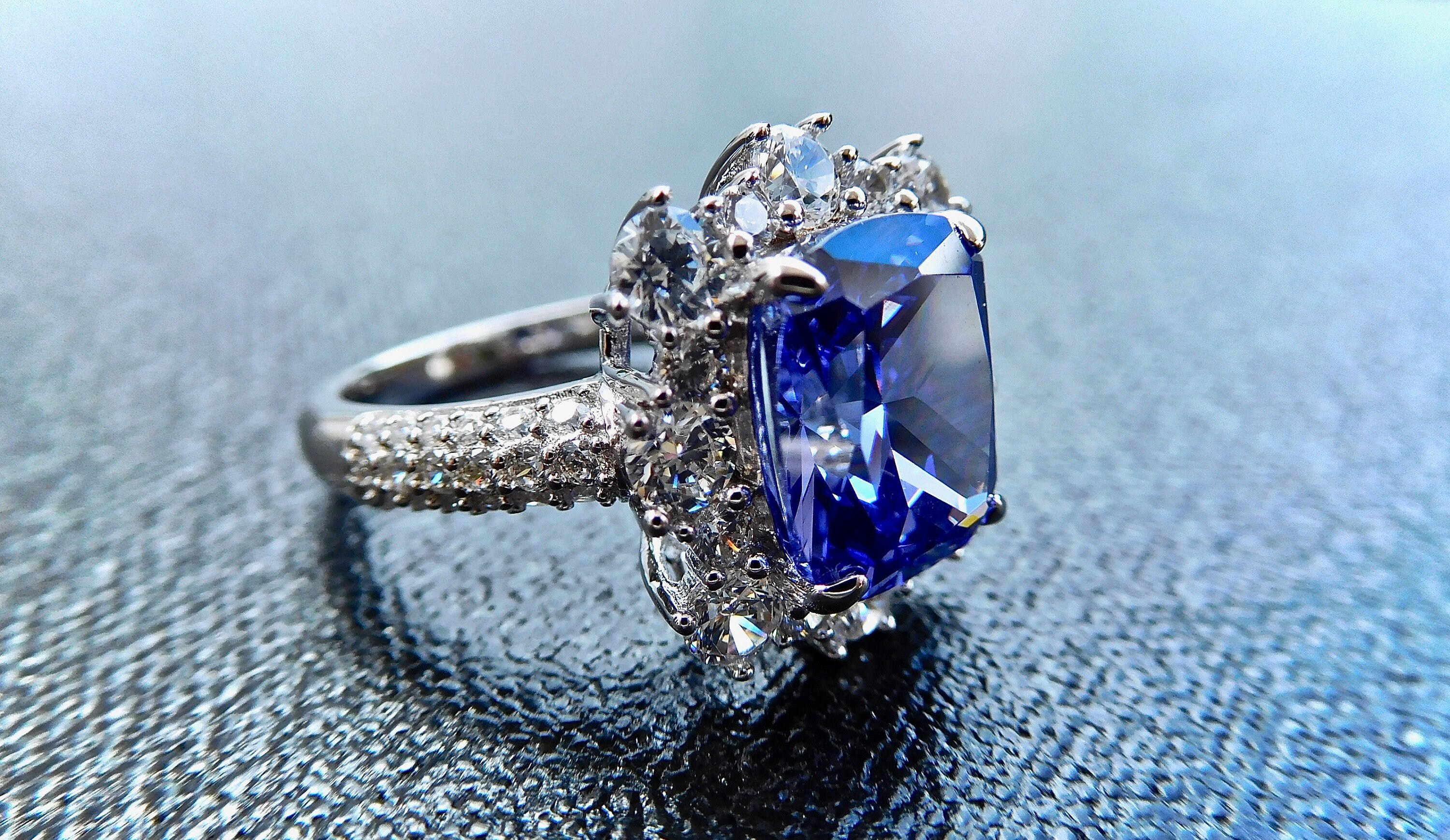 For Sale Finest Diamond Rings Best Diamond Ring Isolated On White