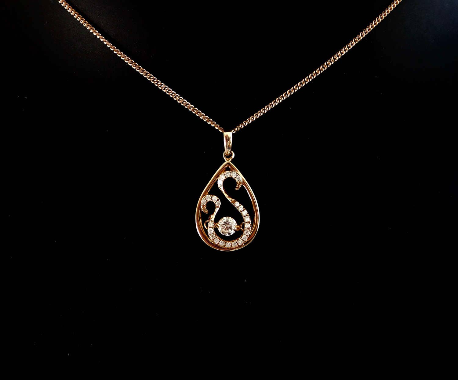 Havana Chain Necklace in 18ct Rose Gold