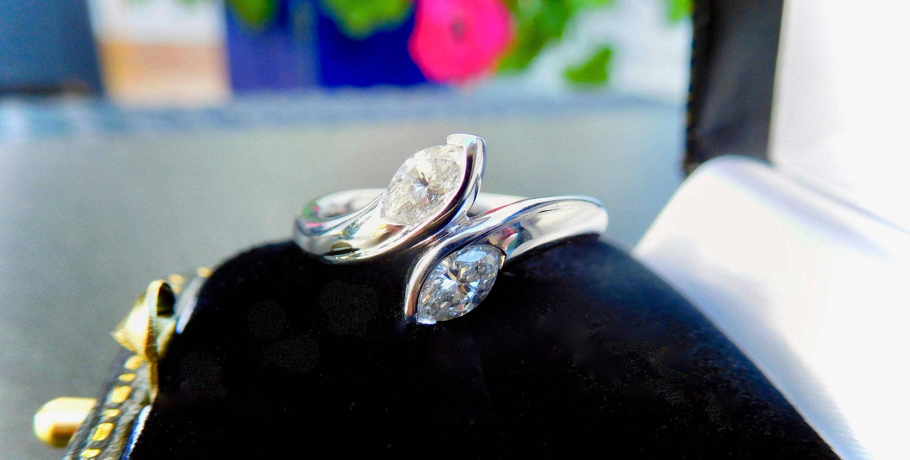 Diamond Twist Ring - Nuha Jewelers