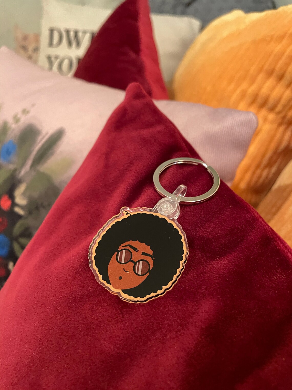 Keychain Black Girl Magic Keychain Afrocentric Keychain Etsy UK