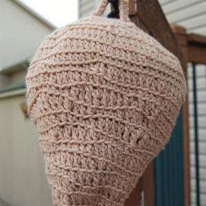 PDF Crochet hornet nest pattern, wasp nest pattern, outdoor crochet, home living, crochet cabin, crochet decor, crochet gift, adobe pdf image 5