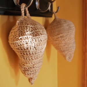 PDF Crochet hornet nest pattern, wasp nest pattern, outdoor crochet, home living, crochet cabin, crochet decor, crochet gift, adobe pdf image 4