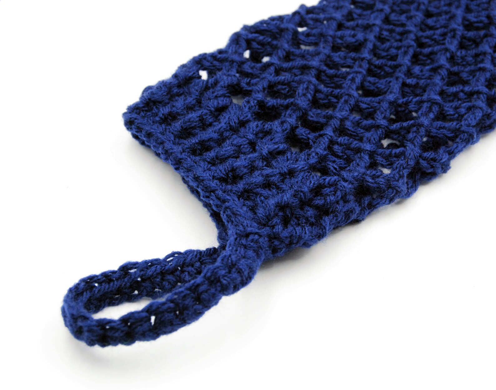 Hanging Plastic Bag Holder Stretchy Crochet Garbage Bag Etsy