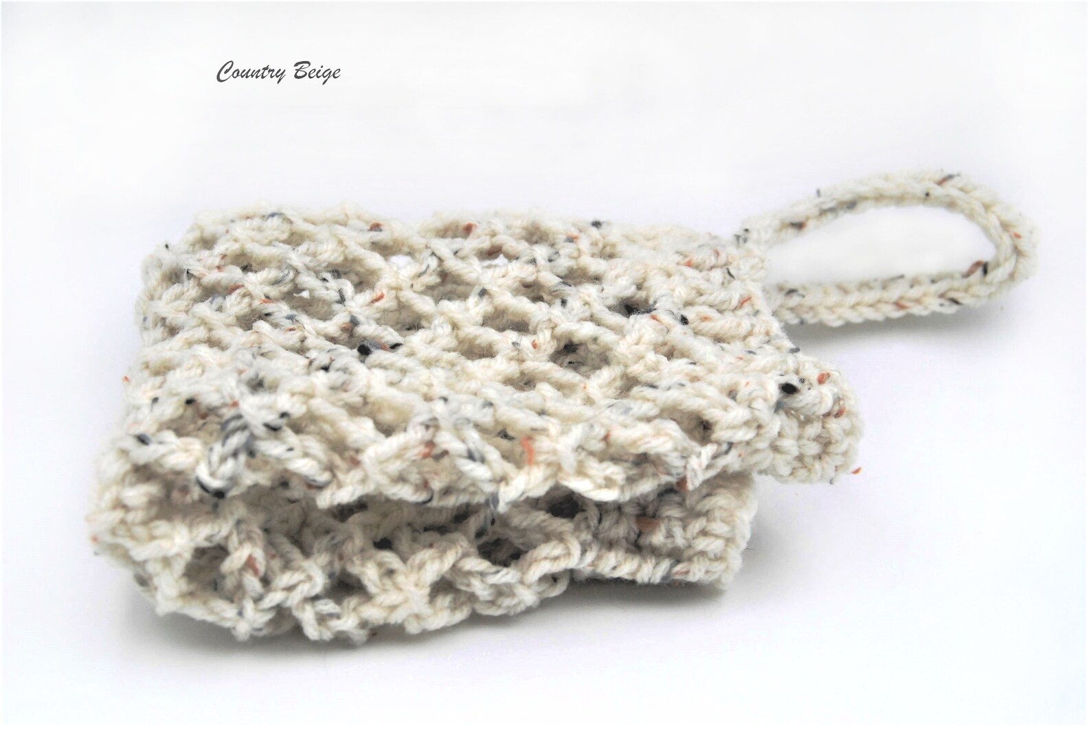 Hanging Plastic Bag Holder Stretchy Crochet Garbage Bag Etsy