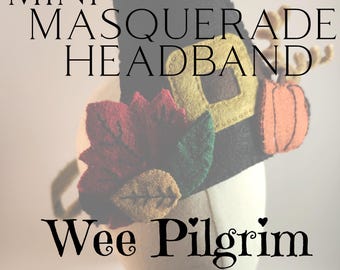 DIY Pilgrim Stirnband aus Filz: Kostüme & Anzieh Nähanleitung (Digitaler Download PDF Nähanleitung)
