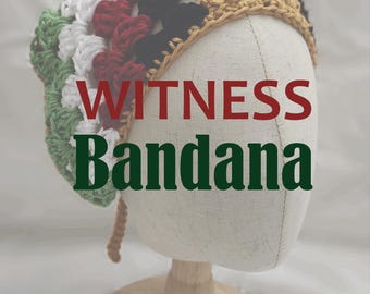 Witness Bandana Muster - Christian Betrieb Weihnachten / Samaritans Geldbörse Box Craft