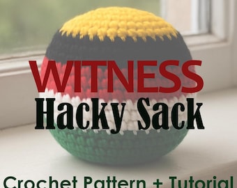 Witness Hacky Sack Pattern - Christian Betrieb Weihnachten / Samariter's Purse Box Craft
