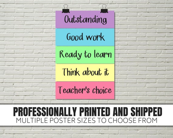 Classroom Behavior Charts For Teachers