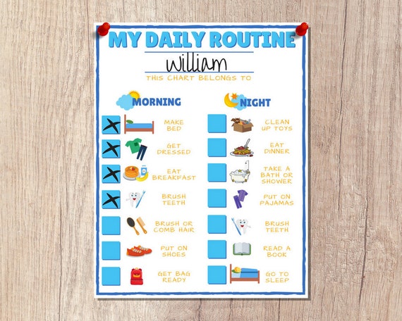 Daily Hygiene Chart