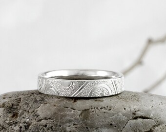 Elefezar 925 Sterling Silver Personalized Square Signet Ring