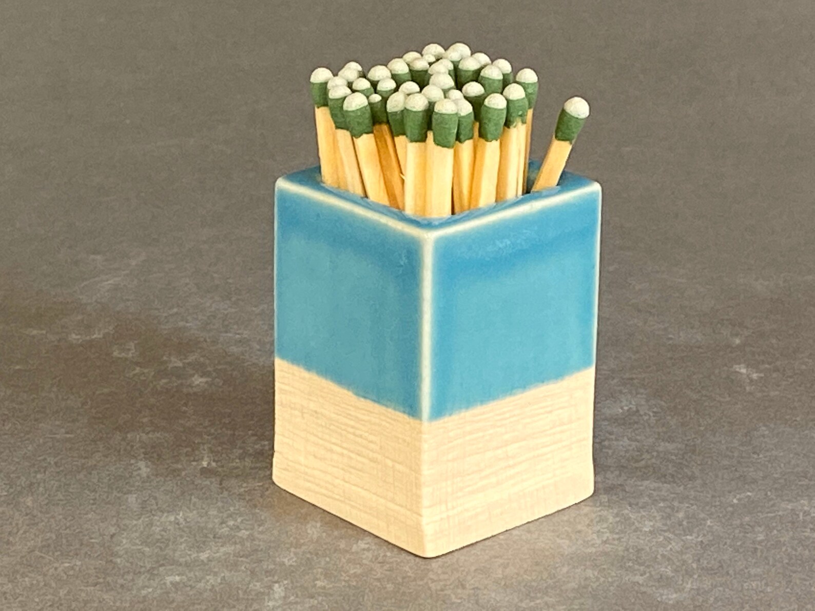 Ceramic Matchstick Holder Ceramic Match Striker Match Etsy
