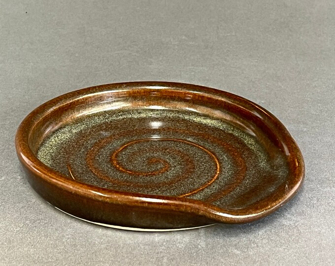 Spoon Rest Ceramic Spoon Rest Pottery Spoon Rest Handmade Etsy