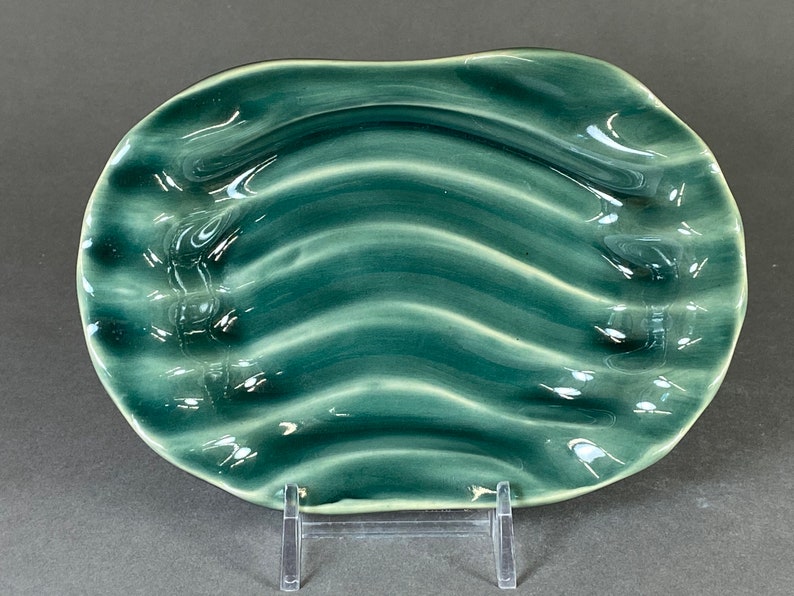 Soap Dish Soap Tray Pottery Soap Dish Transparent Green Bathroom Soap Dish Ceramic Soap Dish Soap Keeper