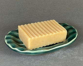 Soap Dish Soap Tray Pottery Soap Dish Transparent Green Bathroom Soap Dish Ceramic Soap Dish Soap Keeper