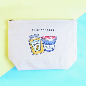 Hand Painted / Hand Sewn Pouch