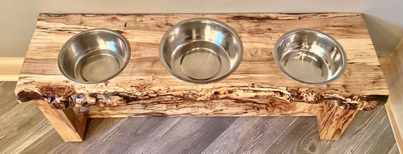 Elevated Dog Bowls Raised Pet Bowls Food and Water Bowls Dishes Stand Feeder