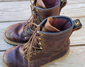 logging boots for sale