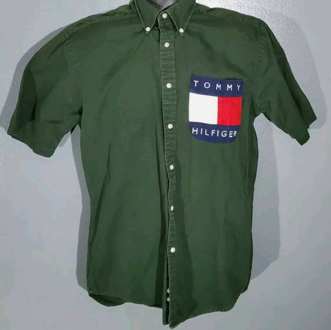tommy hilfiger large shirt size