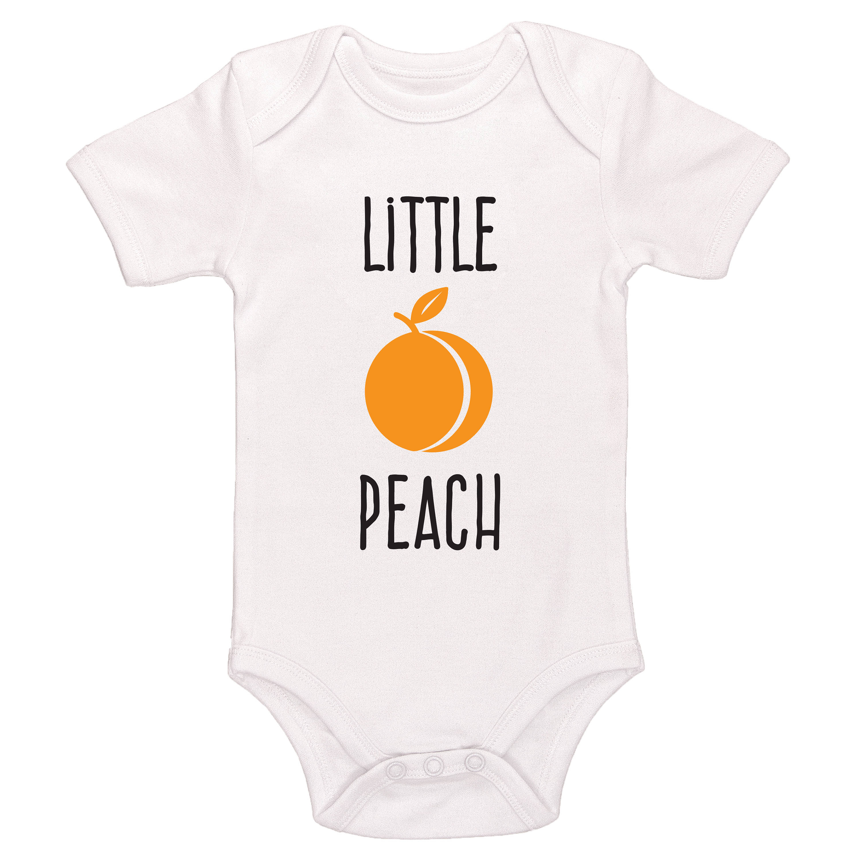 peach baby outfit