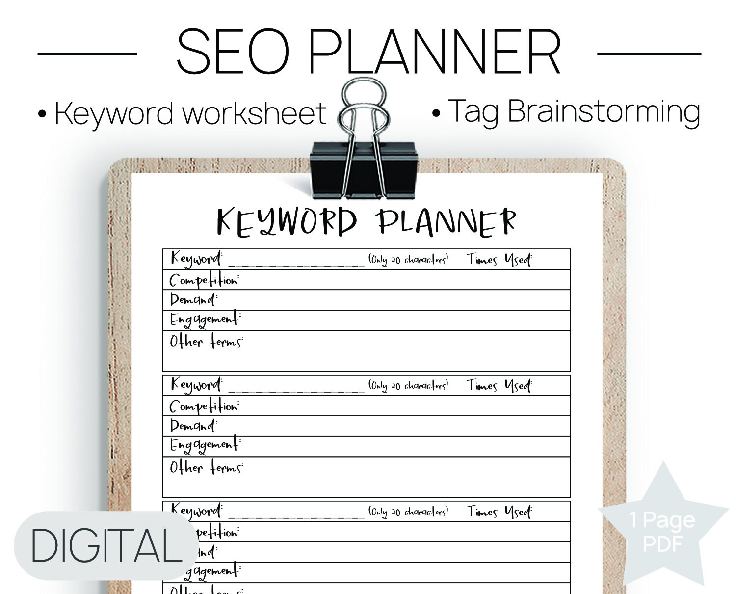 seo planner