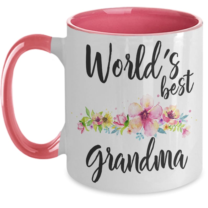 World's Best Grandma / Grandma Mug / Grandma Coffee Mug / Etsy