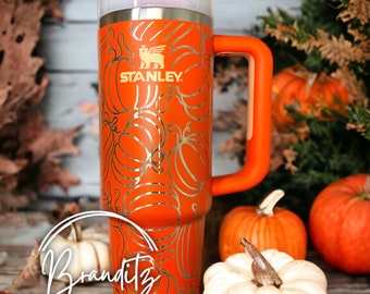 Limited Edition Stanley Quencher H2.0 Tumbler 30oz. RARE Tigerlily Orange