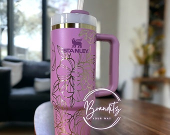 Lilac - Peonies - Stanley 30oz & 40oz Adventure Quencher H2.0