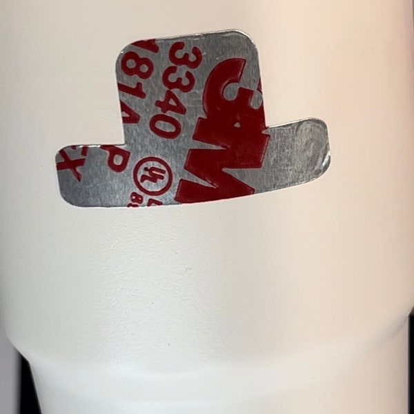 Stanley logo cover foil tape & jig for laser engraving Stanley cups