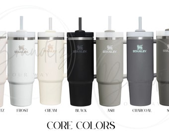 Custom Engraving on Stanley - Colors vary on availability 30oz & 40oz Adventure Quencher H2.0 FlowState Tumbler