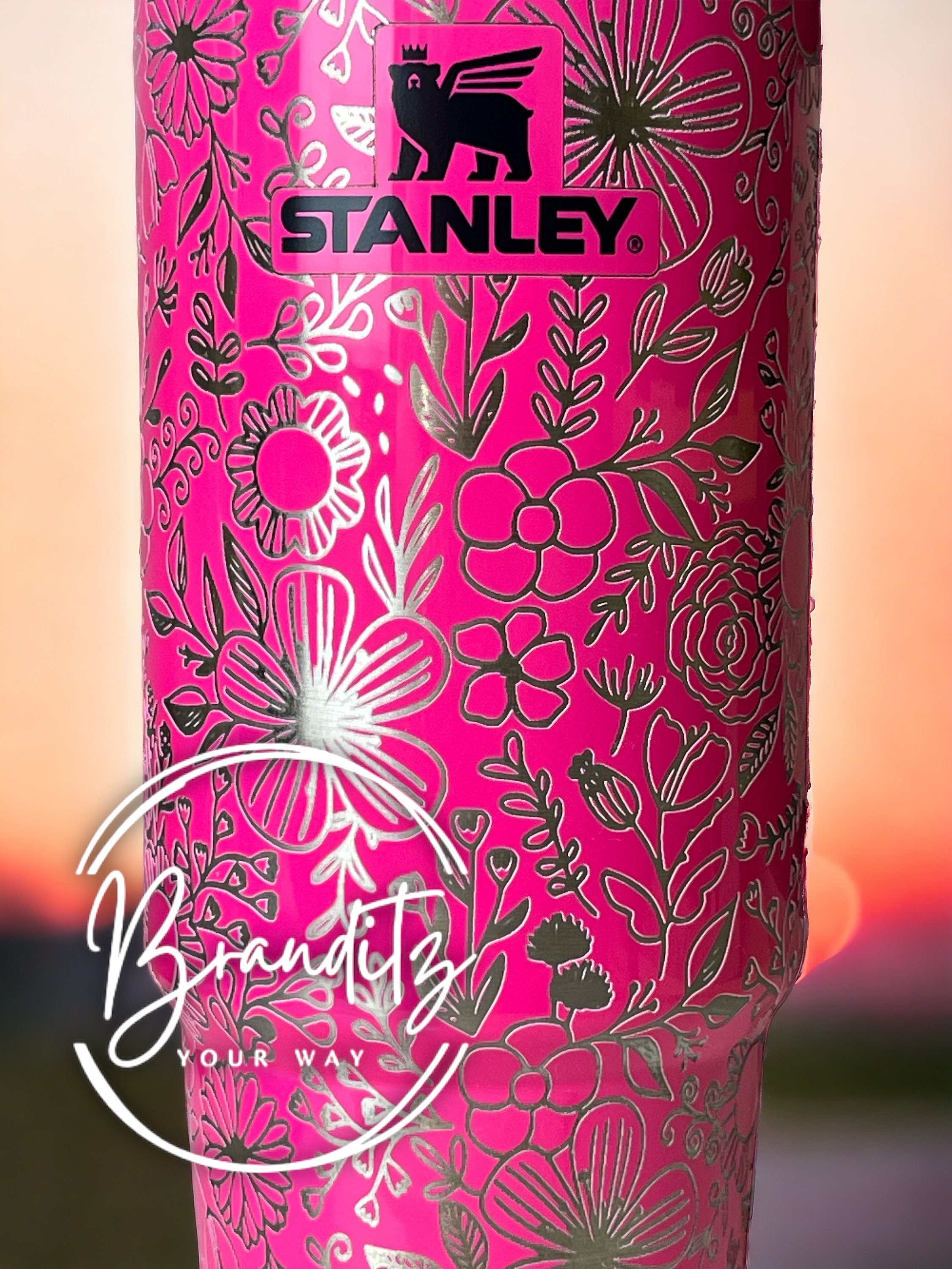 限定版 - エレクトリック ピンク スタンレー - ボタニカル フラワー 