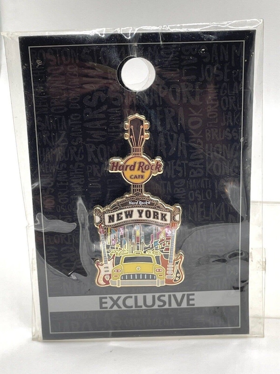 Hard Rock Cafe Exclusive City Tee PIN V15 New York