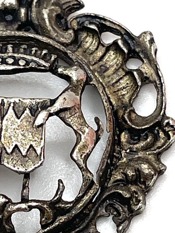 Antique Celtic Dogs Rampant Heraldic Coat Of Arms… - image 4