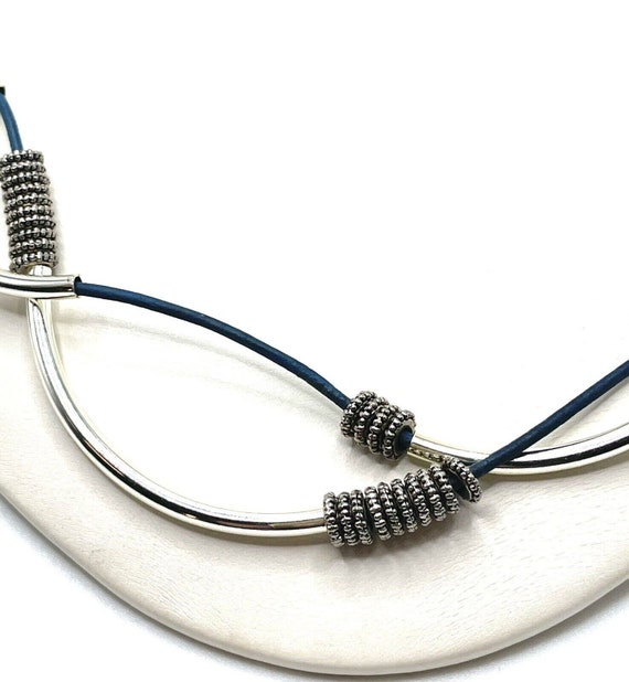Lizzie James Convertible Necklace Bracelet Teal L… - image 2