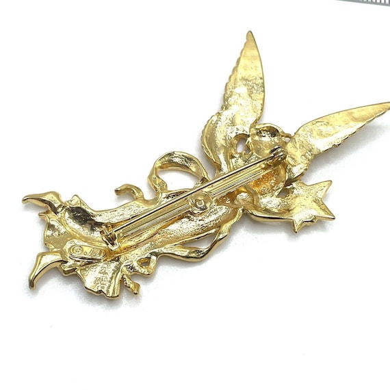 JJ Jonette Art Deco Gold Fire Star Goddess Figura… - image 3