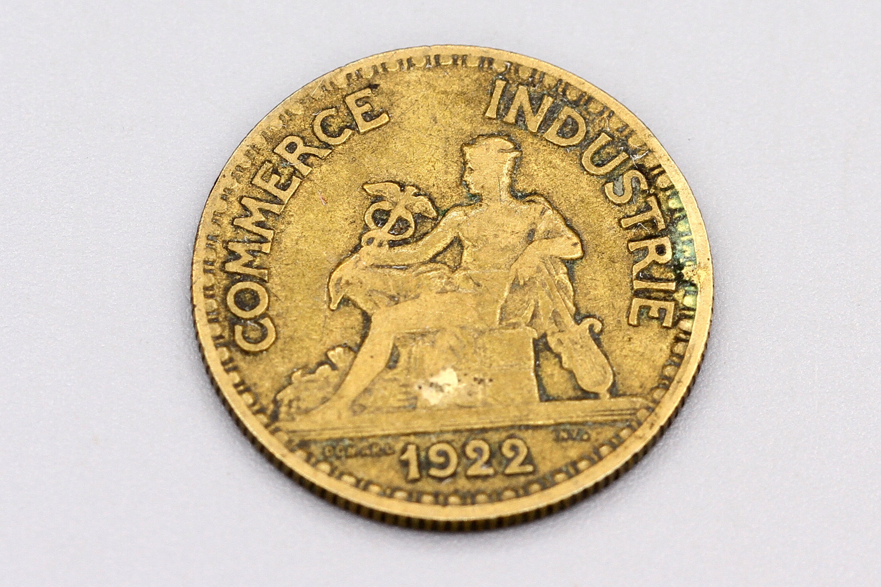 Piece Commerce Industrie 1922 Bon Pour 2 Francs Valeur Chambres de Commerce de France 1922 Bon Pour 50 Centimes - Etsy France