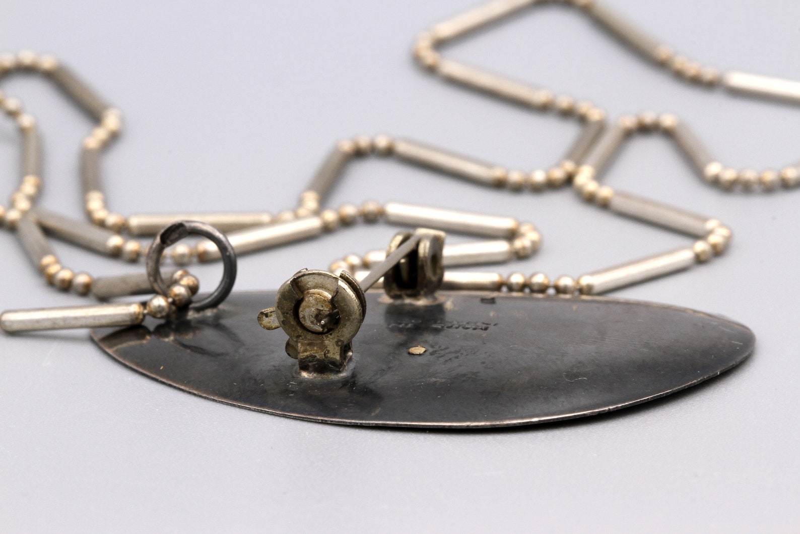 Modernist Israel Pendant Necklace, Vintage 70s Jewelry, Mid Century ...