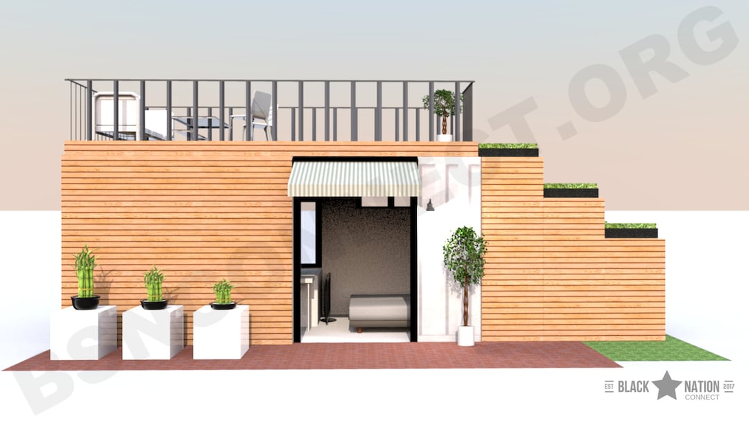 20 Ft. Shipping Container | Studio Apartment | Tiny Home Design and ...