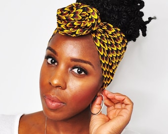 Chevron Wired Headband, Wired headwraps, Head Scarf for women, turbans, boho headband, Ankara headwrap, African headbands