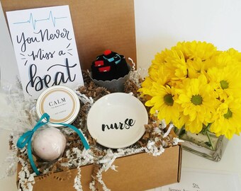 Gift for Nurse. RN Gift Box. LPN Gift Basket. Student Nurse Graduation Gift Box. Caregiver Gift. New Nurse Congrats.
