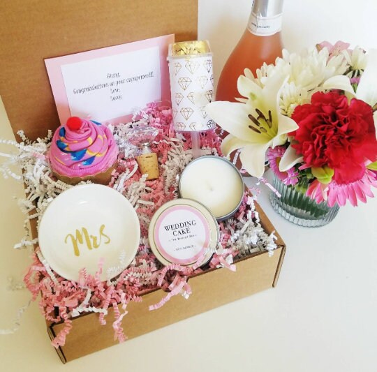 Engagement Gift Box - Hooray You Got Engaged Gift | Engagement Gift f…