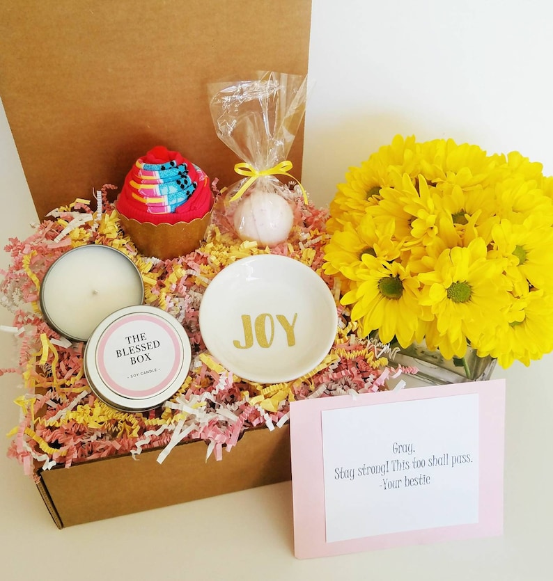 Thinking of You Gift Set Birthday Gift Box Gift Set For Etsy