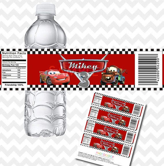 disney cars water bottle