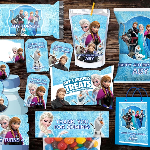 Frozen Party Bags - Etsy