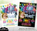 Trolls Birthday Invitation, Trolls Invitation,  Troll Invitation Download, Trolls Party, Trolls Invites, Trolls Invitation with Photo 